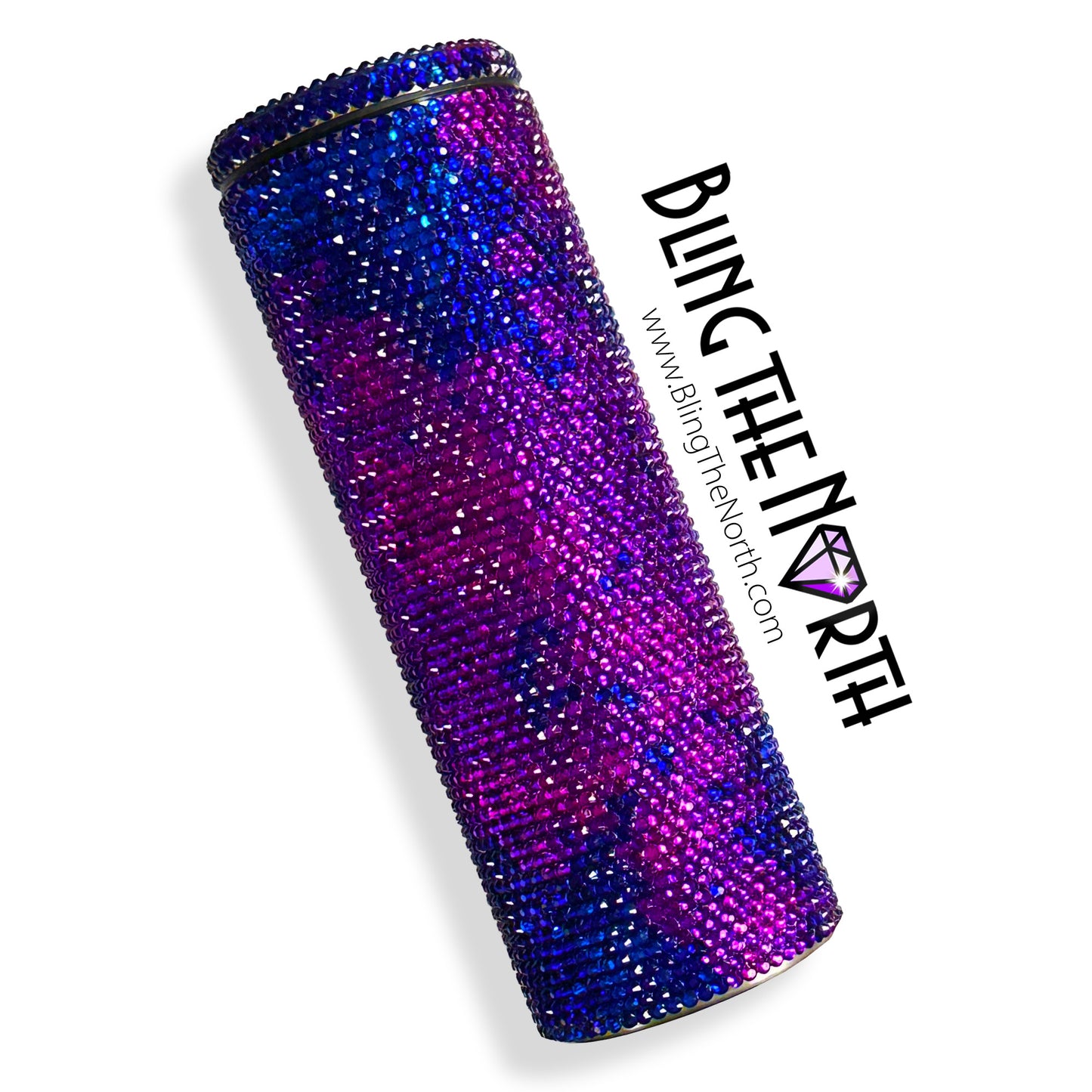 DISTANT GALAXY Rhinestone Pattern Template  | SS16 4mm - 30oz Skinny Straight Tumbler Design | PNG for Sublimation or Vinyl