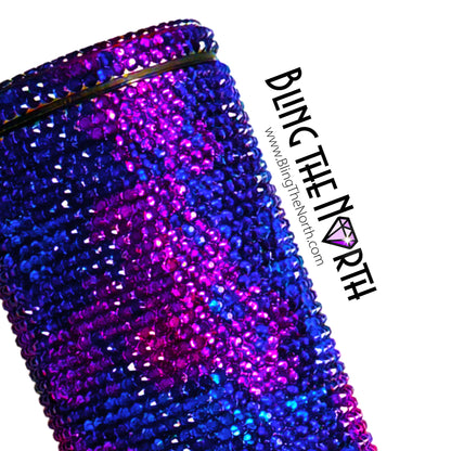 DISTANT GALAXY Rhinestone Pattern Template | SS20 5mm - 30oz Skinny Straight Tumbler Design | PNG for Sublimation or Vinyl