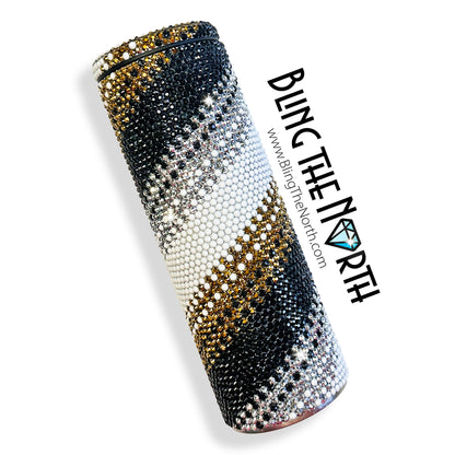 ZIP IT Rhinestone Pattern Template  | SS16 4mm - 30oz Skinny Straight Tumbler Design | PNG for Sublimation or Vinyl